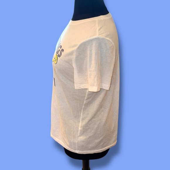 HALOGEN Graphic Tee “Greetings from me and my margarita” - White XXL - Picture 2 of 10